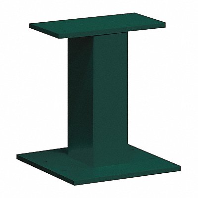 SALSBURY INDUSTRIES 3385GRN Standard Pedestal Green 16-1/2in H 15 lb