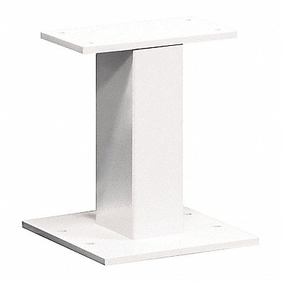 SALSBURY INDUSTRIES 3385WHT Standard Pedestal White 16-1/2in H 15 lb
