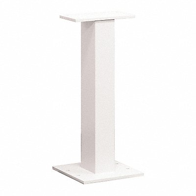 SALSBURY INDUSTRIES 3395WHT Standard Pedestal White 30-1/2in H 20 lb