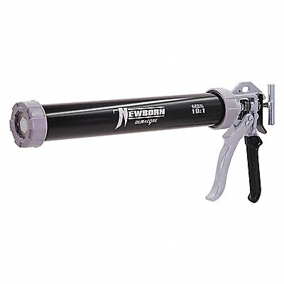 NEWBORN 620ALBLACK Caulk Gun Aluminum Black