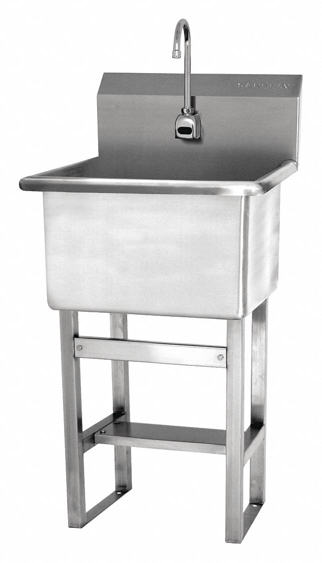 SANI-LAV U2424B SaniLav Util Sink Square 24inx24inx12in