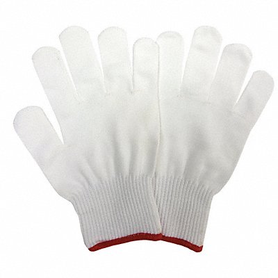 CONDOR 48UR73 J4936 Knit Gloves White S PK12