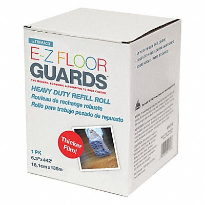 E-Z FLOOR GUARD 54717 Film Refill Roll Plastic 442 ft L