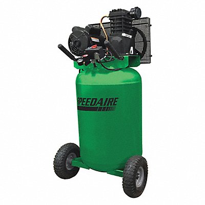 SPEEDAIRE 48UY04 Portable Air Compressor 30 gal Vertical