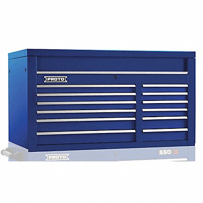 PROTO J55502712BL Gloss Blue Heavy Duty Top Chest