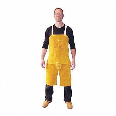 TILLMAN 4336 24X36 Lth Sl Bib Apron