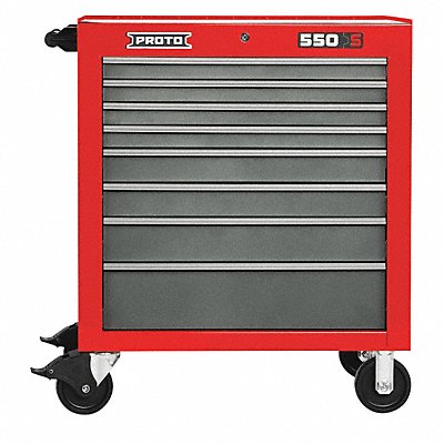 PROTO J5534418SG Rolling Tool Cabinet Red Heavy Duty