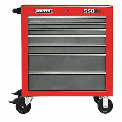 PROTO J5534417SG Rolling Tool Cabinet Red Heavy Duty
