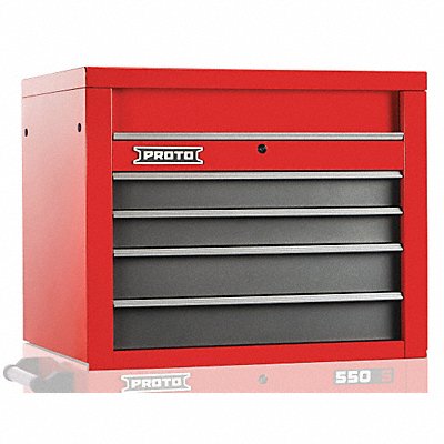 PROTO J5534274SG Gloss Red Heavy Duty Top Chest