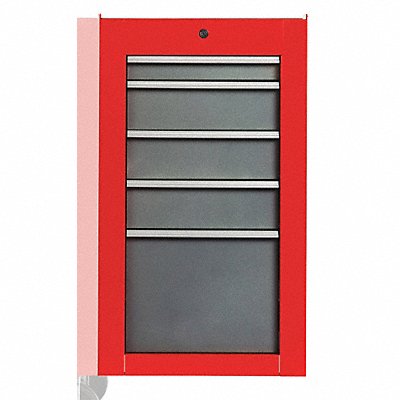 PROTO J5519345SGSC High Gloss Red Heavy Duty Side Cabinet