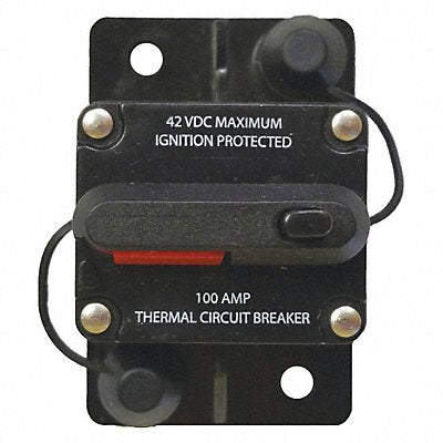 BATTERY DOCTOR 31202 Automotive Circuit Breaker 100A at 12VDC