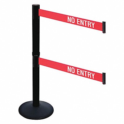 RETRACTA-BELT 331DPSBNE Barrier Post PVC Post 2-1/2in. Post dia.