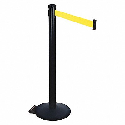 RETRACTA-BELT 305BAYW Barrier Post Yellow Belt 2 in Belt W
