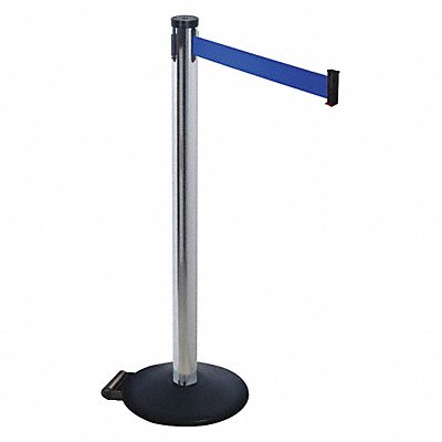 RETRACTA-BELT 305PABL Barrier Post Blue Belt 2 in Belt W