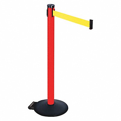 RETRACTA-BELT 305PRDYW Barrier Post Yellow Belt 2 in Belt W