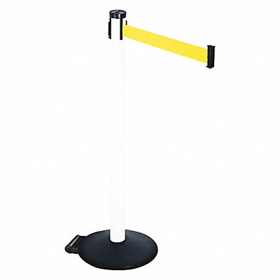 RETRACTA-BELT 305PWHYW Barrier Post Yellow Belt 2 in Belt W