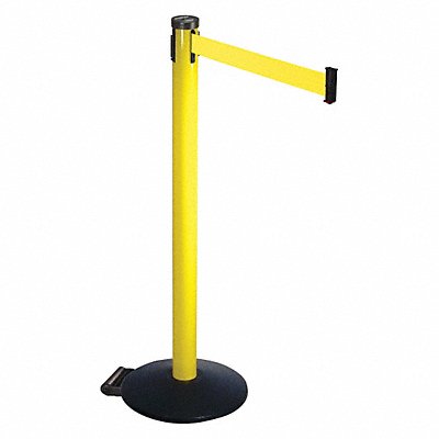RETRACTA-BELT 305YAYW Barrier Post Yellow Belt 2 in Belt W