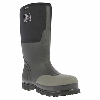 BOGS 69172001M4 K8035 Rubber Boot Men s 4 Knee Black PR