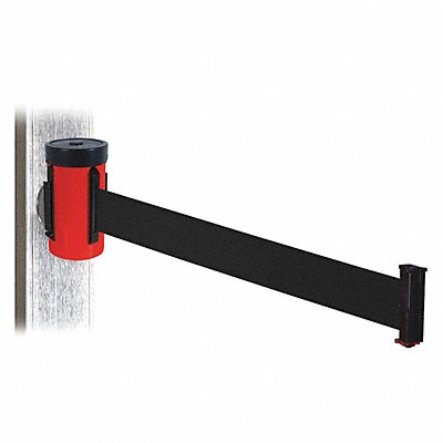 RETRACTA-BELT WH700RDBKMM Belt Barrier Red Magnet Blk Belt 10ft. L