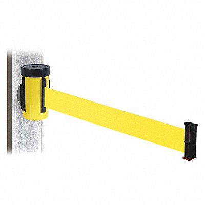 RETRACTA-BELT WH700YWYWMM Belt Barrier Yellow Magnet Yellow Belt 10ft. L