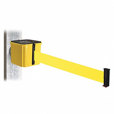 RETRACTA-BELT WH412YW20YWMM Belt Barrier Yellow Magnet Yellow Belt 20ft. L