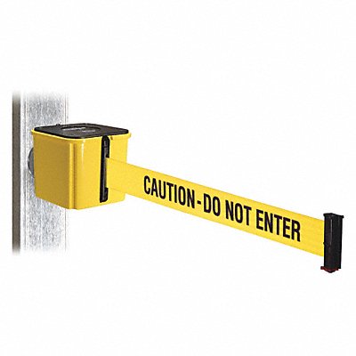 RETRACTA-BELT WH412YW30CAUMM Belt Barrier Yellow Magnet 30ft.L