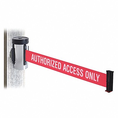 RETRACTA-BELT WH700PCAAOMM Belt Barrier PC Finish Magnet 2-1/2in. W