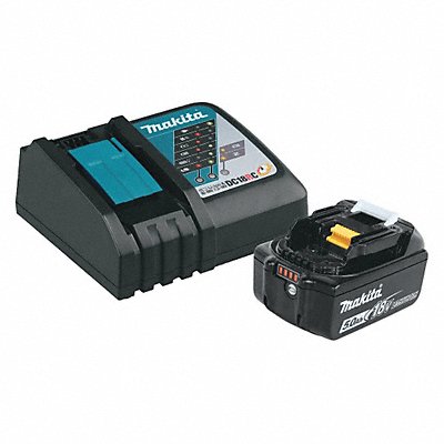 MAKITA BL1850BDC1 Battery and Charger (1) 5.0 Ah Li-Ion