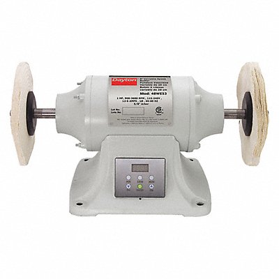 DAYTON 48WE53 Bench Buffer 115V Buffing/Polishing