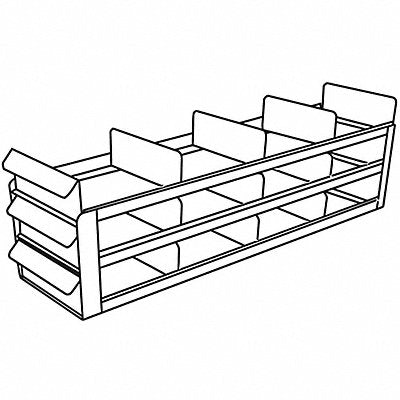 ARGOS TECHNOLOGIES RFS433A Freezer Rack Drawer 4 x 3 SS
