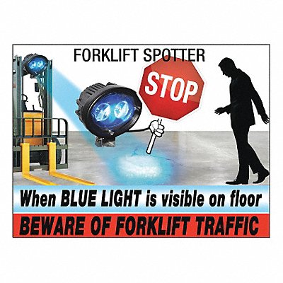 IDEAL WAREHOUSE INNOVATIONS INC. 7010951 Warning Safety Sign Aluminum