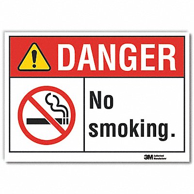LYLE LCU40170ED10x7 Danger Sign 7 inx10 in Non-PVC Polymer