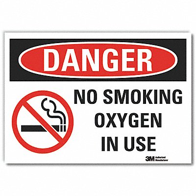 LYLE LCU40482ED14x10 Danger Sign 10in x 14in Non-PVC Polymer