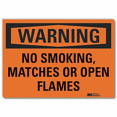 LYLE LCU60115ED14x10 Warning Sign 10in x 14in Non-PVC Polymer