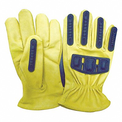 CONDOR 48WT95 J4938 Gloves L Gold/Yellow Jersey Goatskin PR