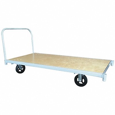 WESTWARD 48XK56 Platform Truck 48 in L Steel Frame