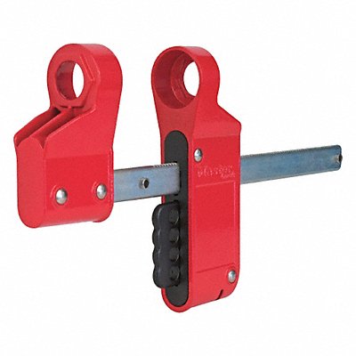 MASTER LOCK S3922 Blind Flange Lockout 1/2 to 3 in Pipe Sz