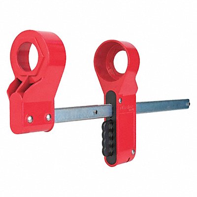 MASTER LOCK S3923 Blind Flange Lockout 3-1/2 to 12 in Pipe
