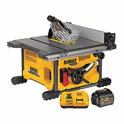DEWALT DCS7485T1 Cordless Table Saw 5800 RPM 60.0VDC
