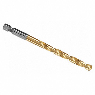 BOSCH TI4143IM Hex Shank Drill 1/4 HSS