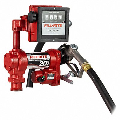FILL-RITE FR4211HL Fuel Transfer Pump 1/4 HP 20 LPM 12VDC