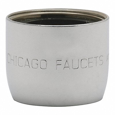 CHICAGO FAUCETS E72JKABCP Laminar Outlet Brass 13/16 in - 24
