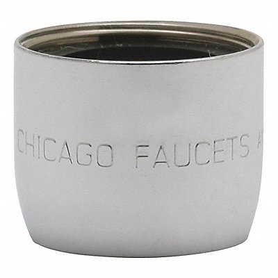 CHICAGO FAUCETS E73JKABCP Laminar Outlet Brass 13/16 in - 24