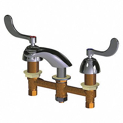 CHICAGO FAUCETS 404317ABCP Low Arc Chrome Chicago Faucets 404