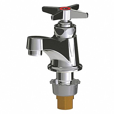 CHICAGO FAUCETS 701E70HOTABCP Low Arc Chrome Chicago Faucets 701