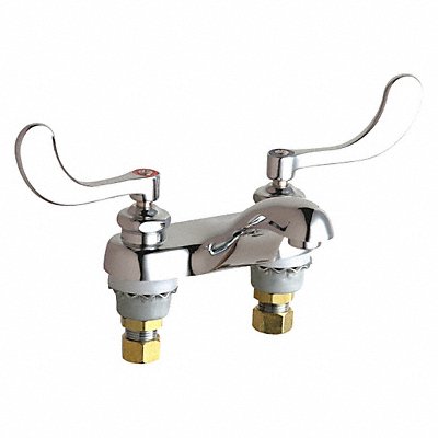 CHICAGO FAUCETS 802E74317ABCP Low Arc Chrome Chicago Faucets 802