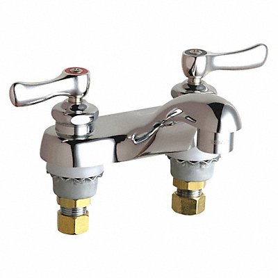 CHICAGO FAUCETS 802VXKABCP Low Arc Chrome Chicago Faucets 802
