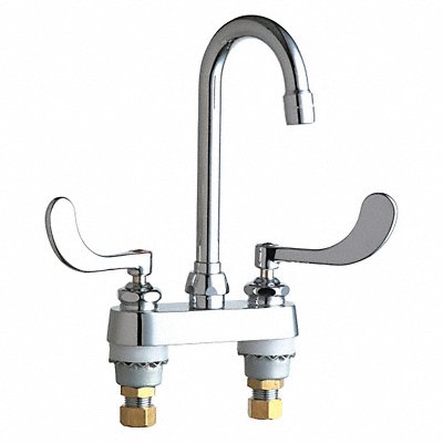 CHICAGO FAUCETS 895317ABCP Gooseneck Chrome Chicago Faucets 895