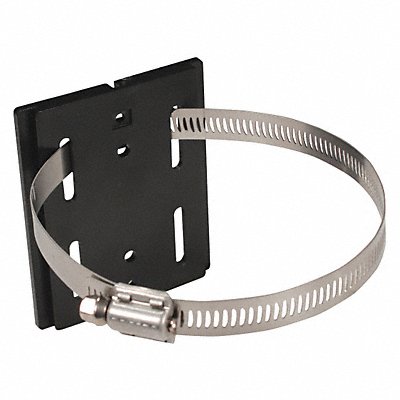 VISIONTRON WP412HCSB Wall Mount Plate Black 5 in L