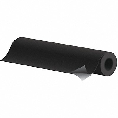 GRAINGER 400XIV100AS2536 Fiberglass Sheet L 108 ft Black Plain